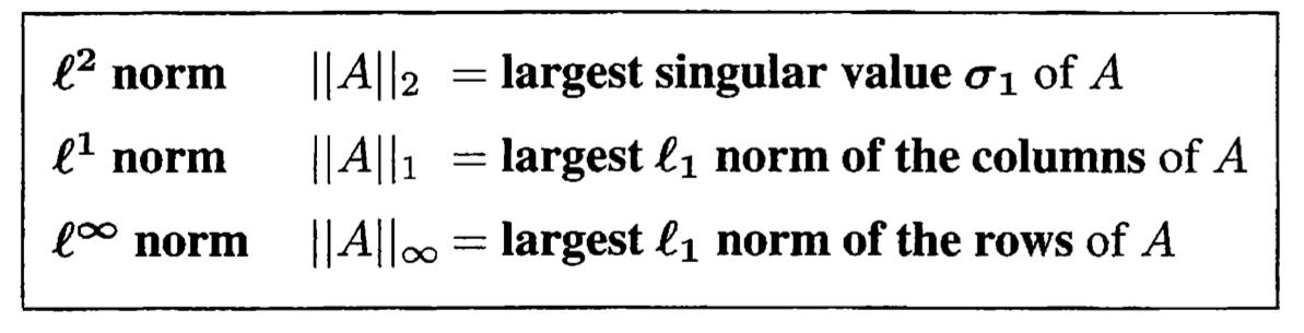 calc norm